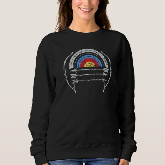 Sudadera Arquero Bowman Bowwman Arco Flecha Cazador Arquero (Anverso)
