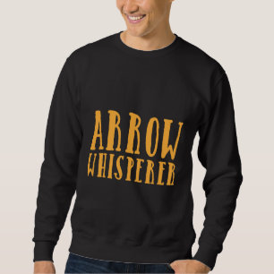Sudadera Arquetería Práctica de Bow Caza Flecha Whisperer