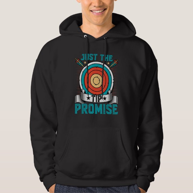 Sudadera Arquetería sólo la punta Promesa de flechas (Anverso)