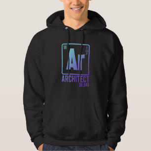 Sudadera Arquitecto Ciencia Arquitectura Química Estudiante