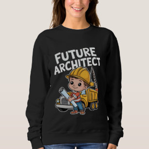 Sudadera Arquitecto futuro de Guay Art Boy Chica Niños Arqu