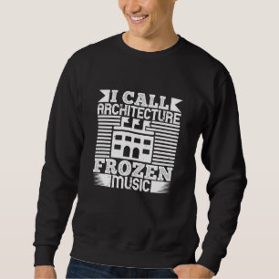 Sudadera Arquitecto - Llamo a la Arquitectura Música Congel