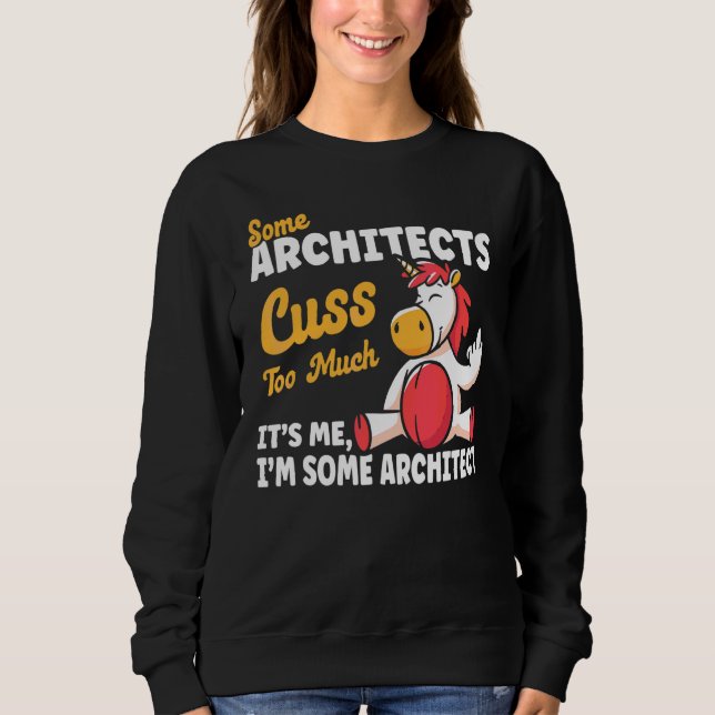 Sudadera Arquitectos maldicen a arquitecto Humor Arquitectu (Anverso)