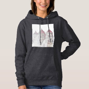 Sudadera Arquitectura del castillo Mir de Bielorrusia