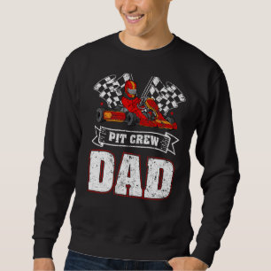 Sudadera Arrastrar el coche de los hombres Racer Pit Crew D