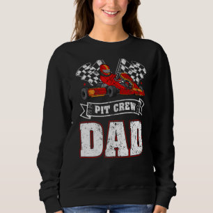 Sudadera Arrastrar el coche de los hombres Racer Pit Crew D