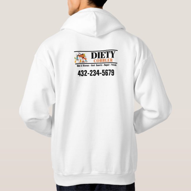 Sudadera Arreglador de Zapatos Profesional (Reverso)
