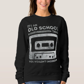 Sudadera Arreglo de rollo de lápiz de cinta de cassette de