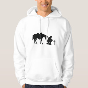 Sudadera Arrodillamiento del vaquero