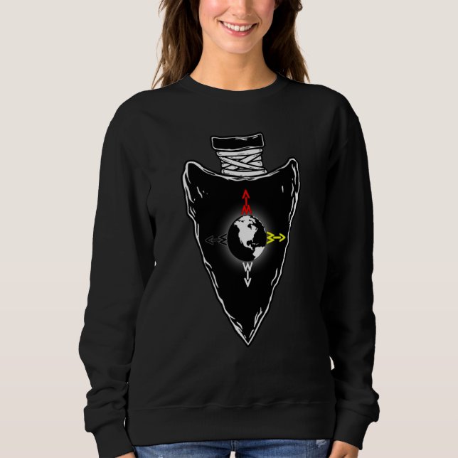 Sudadera Arrowhead 1 (Aim) Nativo Estadounidense (Anverso)