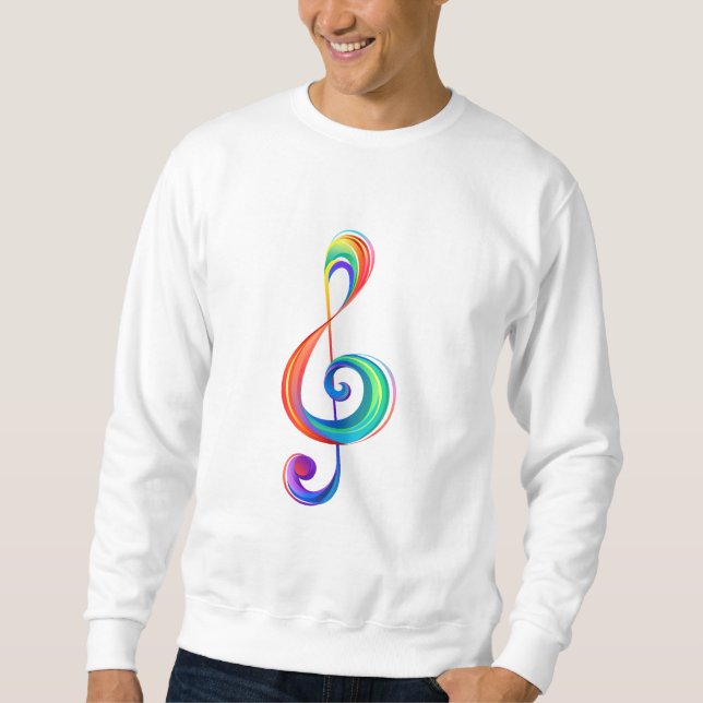 Sudadera Arroyo arcoiris estratificado (Anverso)