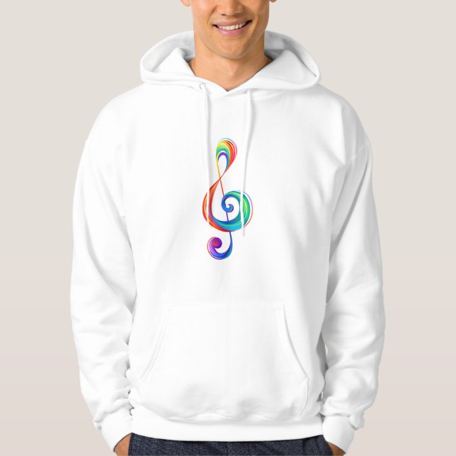 Sudadera Arroyo arcoiris estratificado (Anverso)