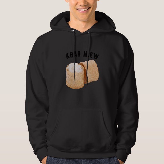 Sudadera Arroz Pegajoso Khao Niew Olla Laos Comida Tailande (Anverso)