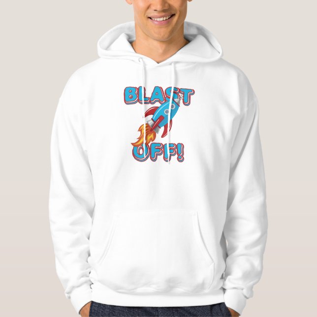 Sudadera Arruine apagado la nave de Rocket (Anverso)