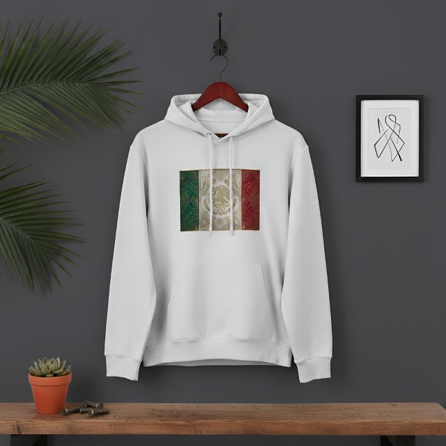 Sudadera Art Deco Heritage Flag | Mexico | 1920s Design (Styled Shot)