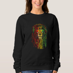Sudadera Art Dreadlock Rastafari Lion Zion Reggae
