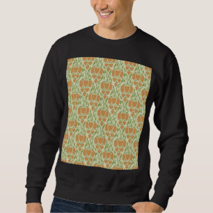 Sudadera Art Nouveau: Elegancia floral