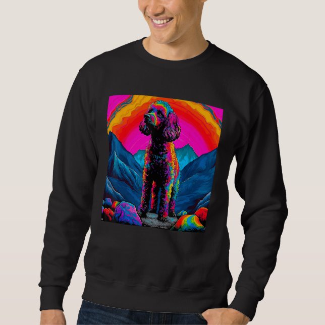 Sudadera Art Poodle Dog (Anverso)