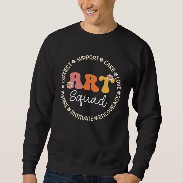 Sudadera Art Squad Appreciation Week Back to School (Anverso)
