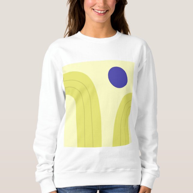 Sudadera arte abstracto (Anverso)