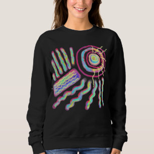 Sudadera Arte abstracto original para llevar