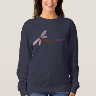 Sudadera Arte abstracto para llevar Libélula Sueño