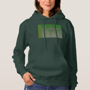 Sudadera Arte abstracto verde 1003