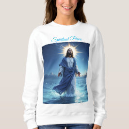 Sudadera Arte brillante cristiano Jesucristo fe esperanza a