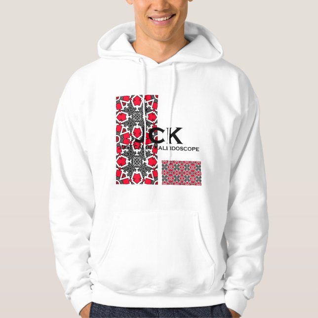 Sudadera Arte caleidoscópico del volumen dieciséis (Anverso)