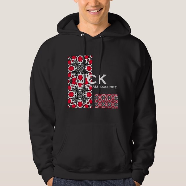 Sudadera Arte caleidoscópico del volumen dieciséis (Anverso)