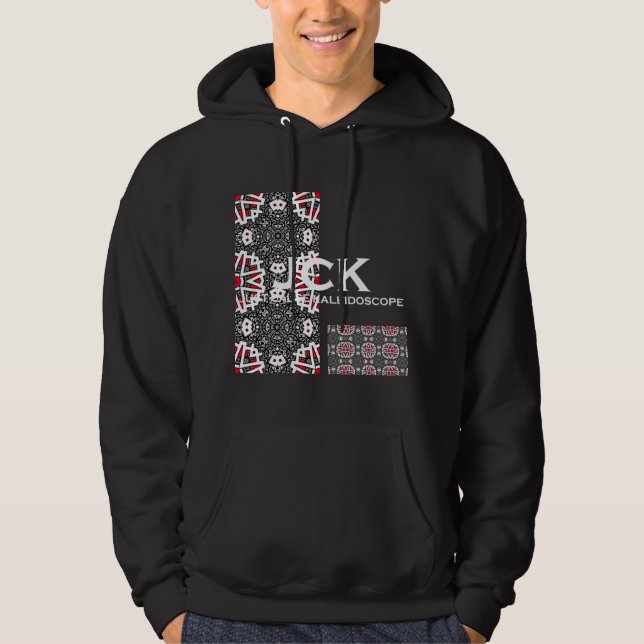 Sudadera Arte caleidoscópico del volumen dieciséis al dieci (Anverso)