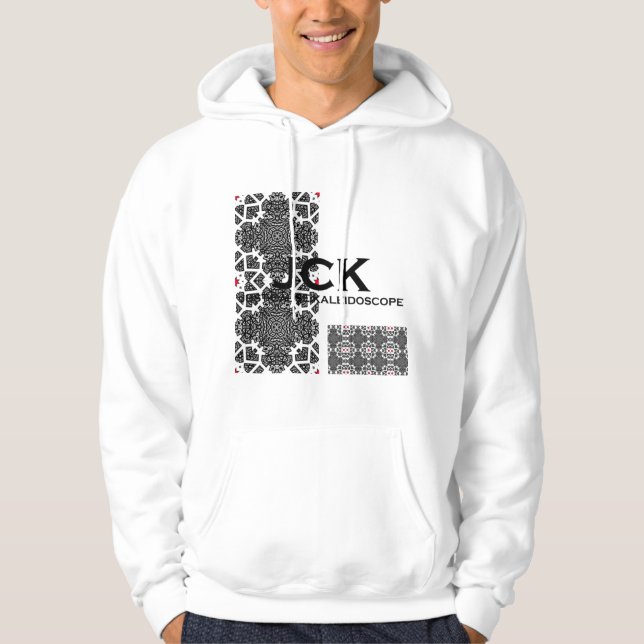 Sudadera Arte caleidoscópico del volumen dieciséis veintidó (Anverso)
