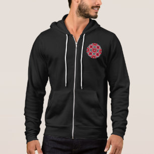 Sudadera Arte caleidoscopio del volumen dieciséis trece