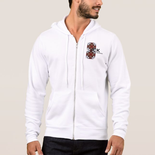 Sudadera Arte calidoscopio del volumen cuatro ocho (Anverso)