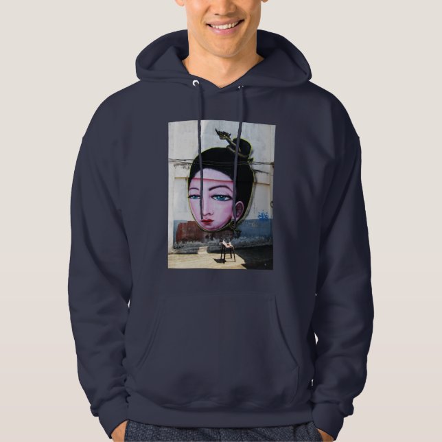 Sudadera Arte callejero de Lady Lao Graffiti (Anverso)
