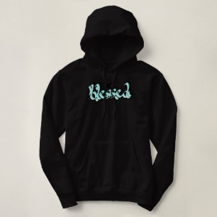 Sudadera Arte Callejero Grafiti Bendito Caligrafía Fe