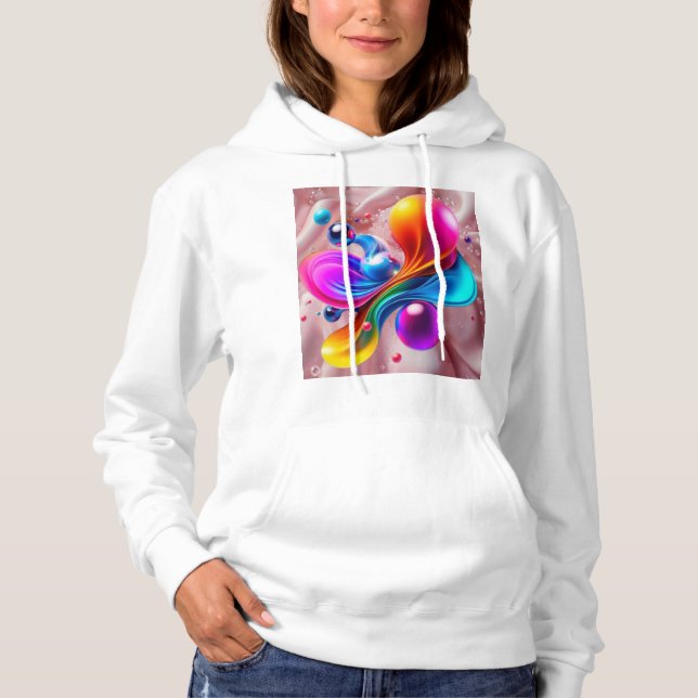 Sudadera Arte Colorido  (Anverso)