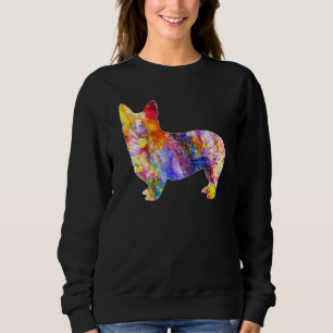 Sudadera Arte colorido psicodélico alucinante Pembroke galé