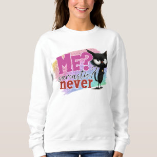 Sudadera Arte con palabras de sarcasmo divertido sarcástico