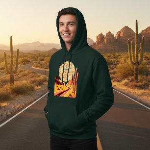 Sudadera Arte con palabras del paisaje de Arizona