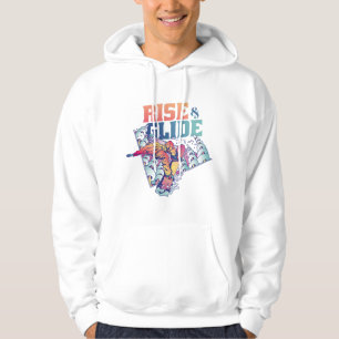 Sudadera Arte de Aventura en Snowboard Rise And Glide