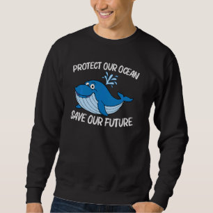 Sudadera Arte De Ballena Para Hombres Mujeres Orca Narwhal 