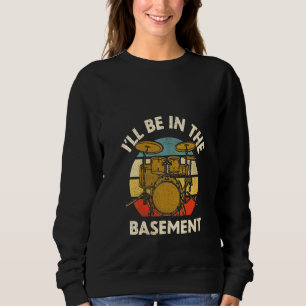 Sudadera Arte de baterista femenina para hombres mujeres Co