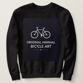 Sudadera Arte de Bicicleta Minimalista