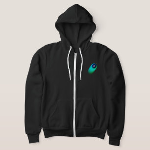 Sudadera Arte de Bitcoin (Cometa - Estilo 2, Negro)