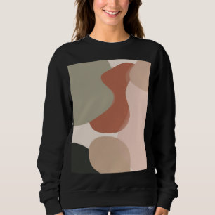 Sudadera Arte de Blob Orgánico Abstracto – Minimalista Mode