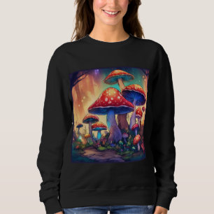 Sudadera arte de cactus color agua