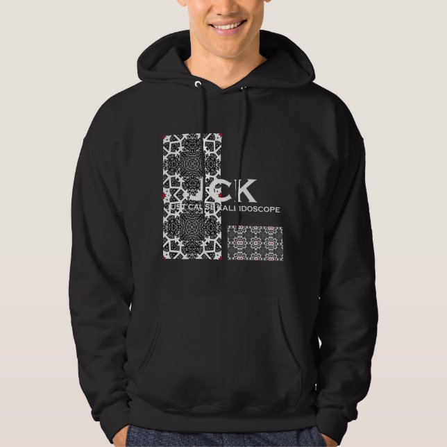 Sudadera Arte de caleidoscopio del volumen dieciséis veinti (Anverso)