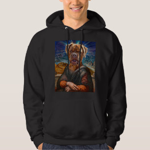 Sudadera ARTE de Digitaces - DOGO MONA LISA