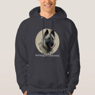 Sudadera Arte de Elkhound del noruego
